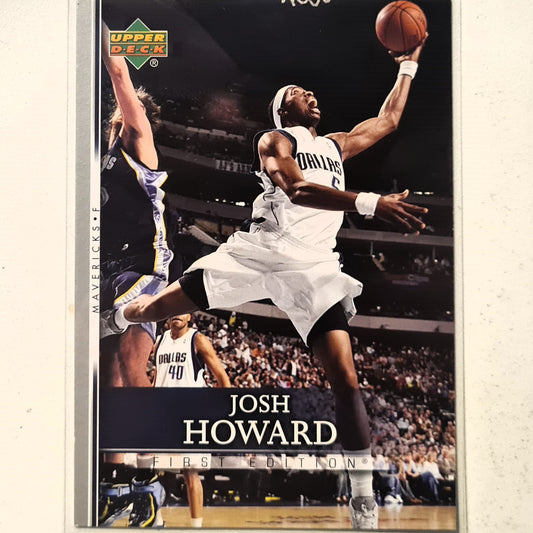 Josh Howard 2007-08 Upper-Deck First Edition #4 NBA Basketball Dallas Mavericks Excellent sleeved