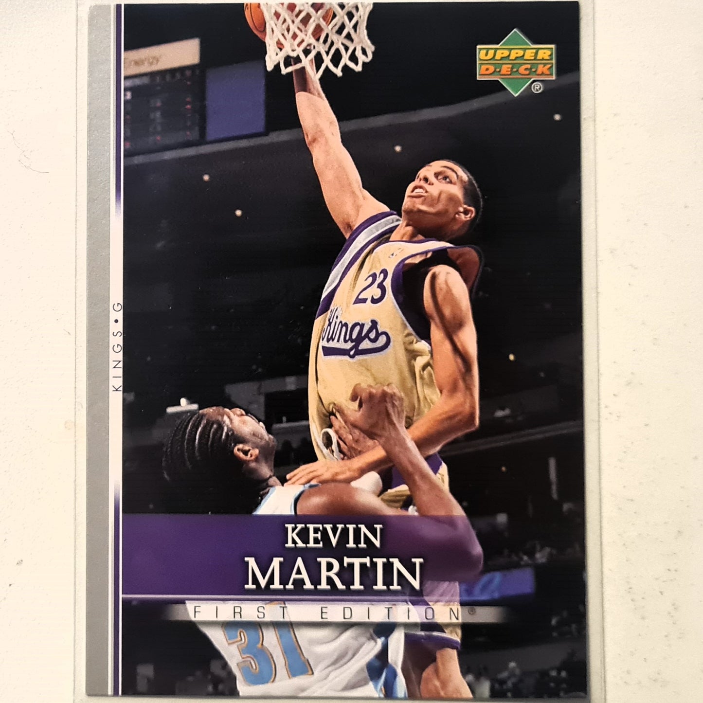Kevin Martin 2007-08 Upper-Deck First Edition #55 NBA Basketball Sacramento Kings Excellent sleeved