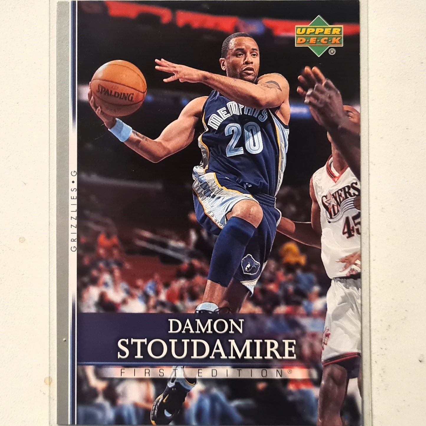 Damon Stoudamire 2007-08 Upper-Deck First Edition #17 NBA Basketball Memphis Grizzlies Excellent sleeved