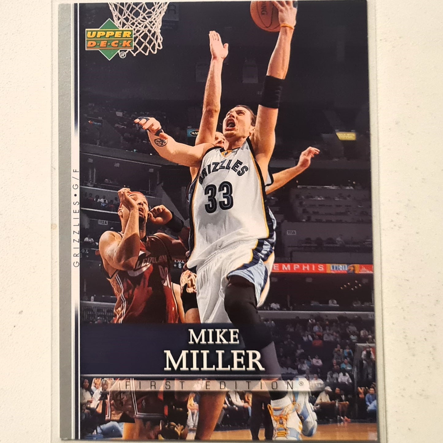 Mike Miller 2007-08 Upper-Deck First Edition #16 NBA Basketball Memphis Grizzlies Excellent sleeved