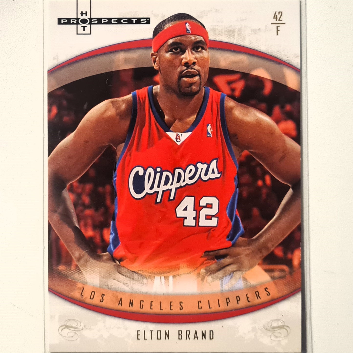 Elton Brand 2007-08 Panini Hot Prospects #22 NBA Basketball LA Clippers Excellent sleeved