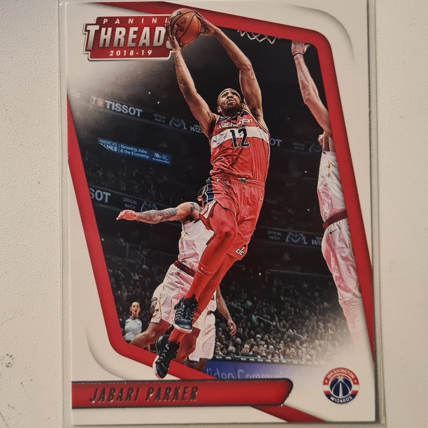 Jabari Parker 2018-19 Panini Threads #11 NBA Basketball Washington Wizards Excellent sleeved