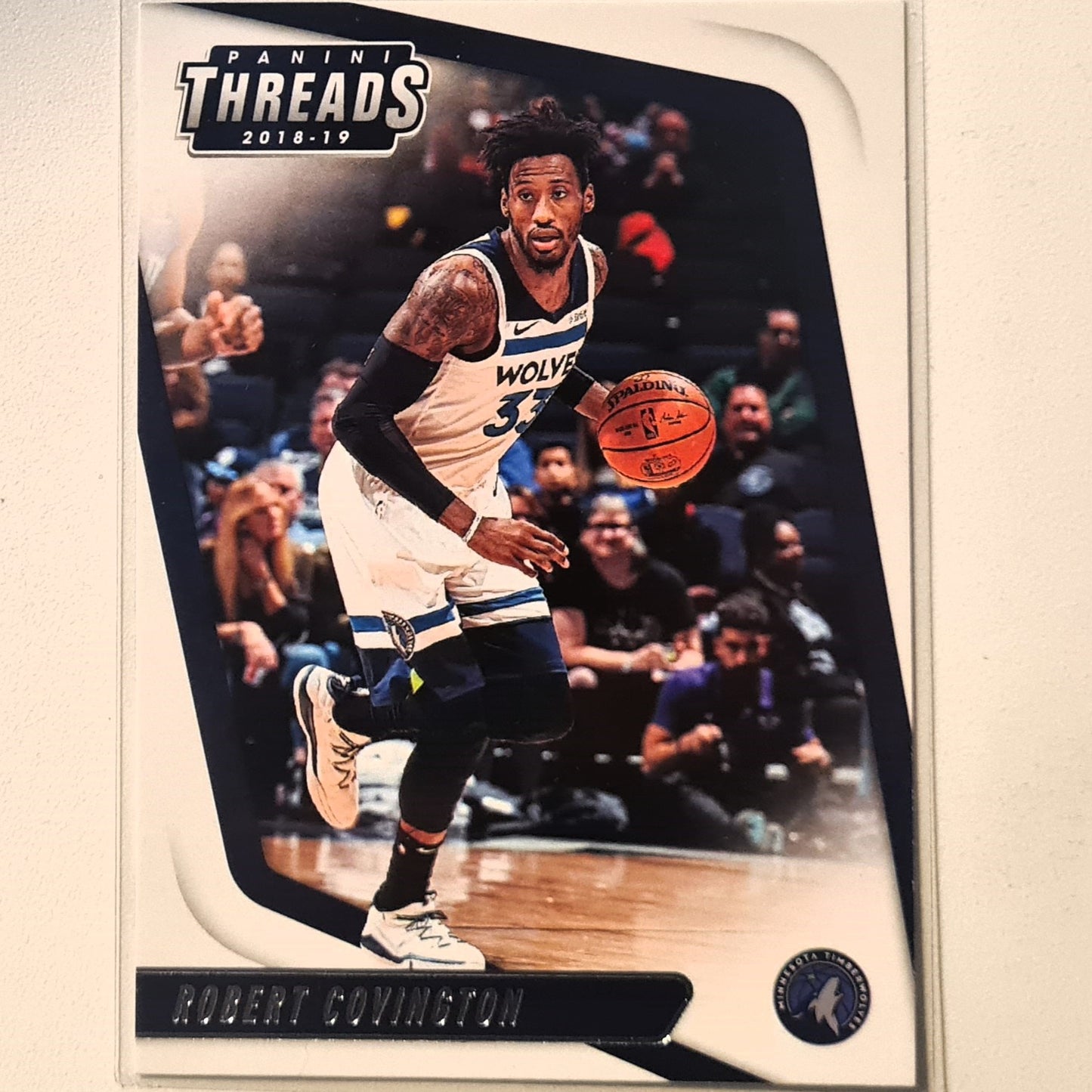 Robert Covington 2018-19 Panini Threads #91 NBA Basketball Minnesota Timberwolves Excellent sleeved