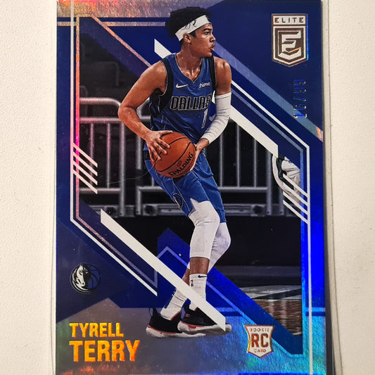 Tyrell Terry 2020-21 Panini Donruss Elite Rookie RC 16/99 #115 NBA Basketball Dallas Mavericks Excellent sleeved