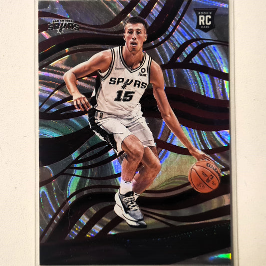 Joe Wieskamp 2021-22 Panini Revolution Red Asia Rookie RC #125 NBA Basketball San Antonio Spurs Excellent/Mint sleeved