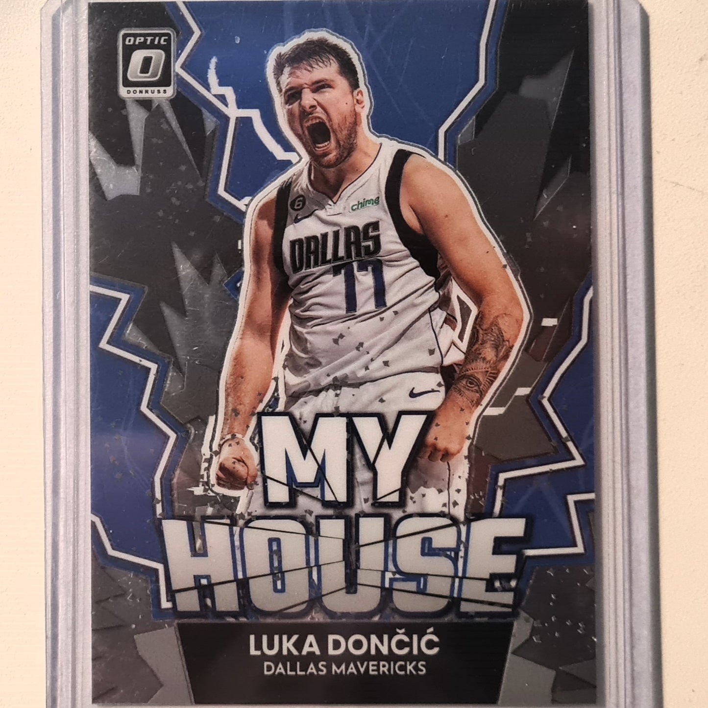 Luka Doncic 2022-23 Panini Donruss Optic My House #3 NBA Basketball Dallas Mavericks Excellent sleeved