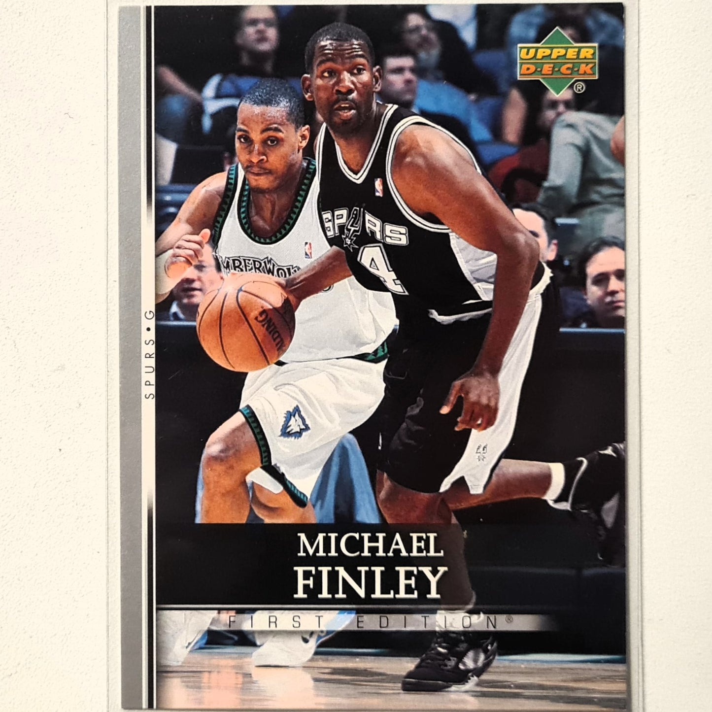 Michael Finley 2007-08 Upper-Deck First Edition #26 NBA Basketball San Antonio Spurs Excellent sleeved