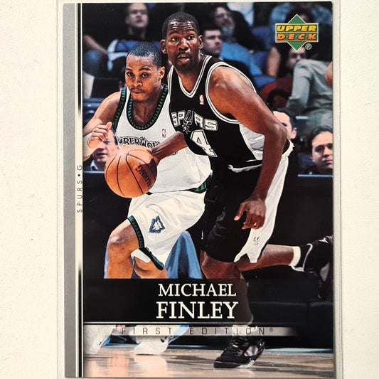 Michael Finley 2007-08 Upper-Deck First Edition #26 NBA Basketball San Antonio Spurs Excellent sleeved