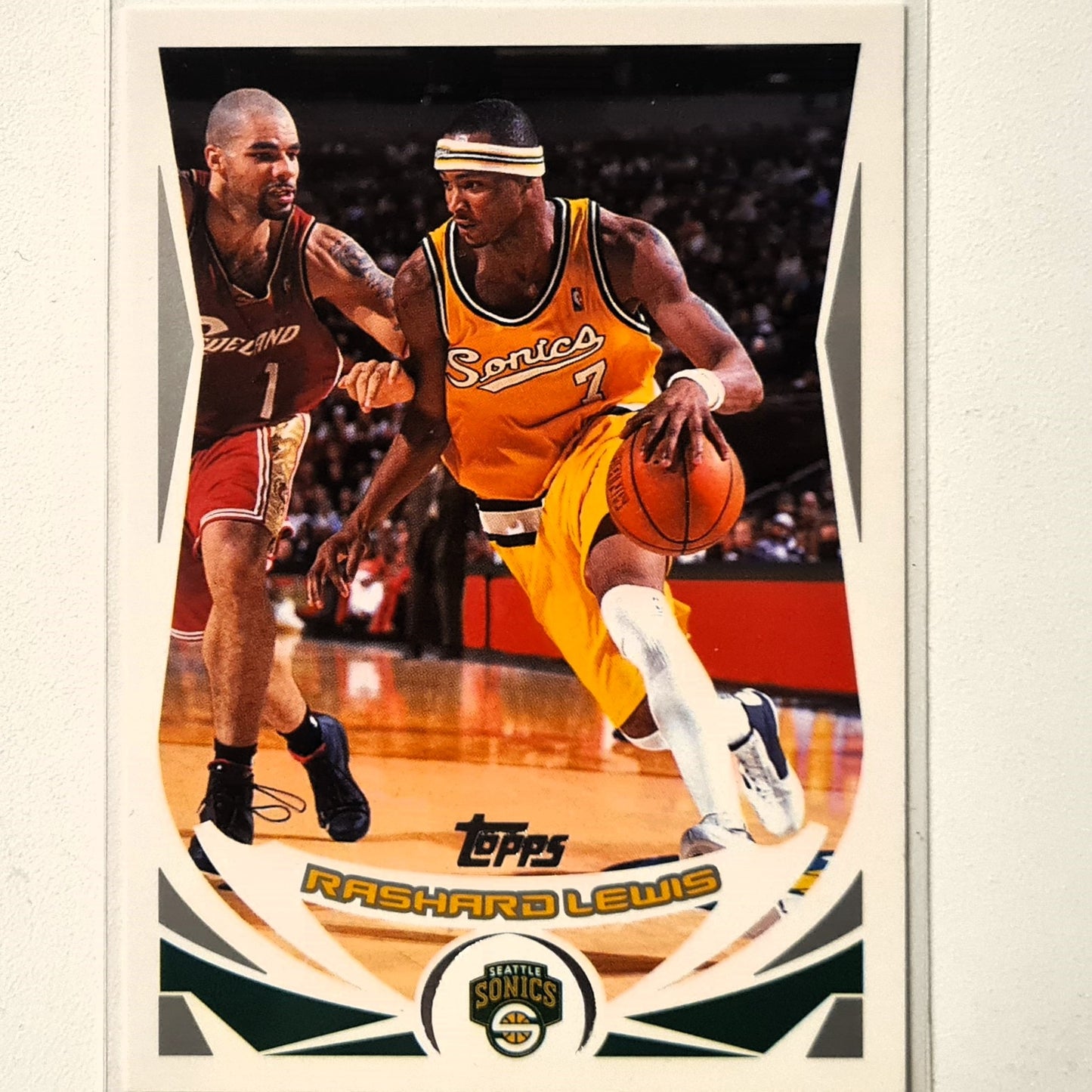 Rashard Lewis 2004 Topps #141 NBA Basketball Seattle Super Sonics Excellent sleeved