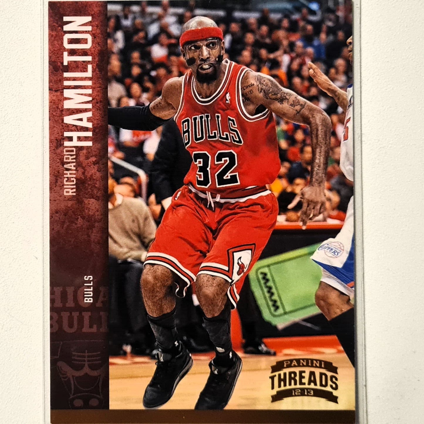 Richard Hamilton 2012-13 Panini Threads #19 NBA Basketball Chicago Bulls very good/Excellent sleeved