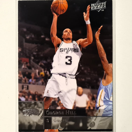 George Hill 2009-10  Upper-Deck #179 NBA Basketball San Antonio Spurs good sleeved