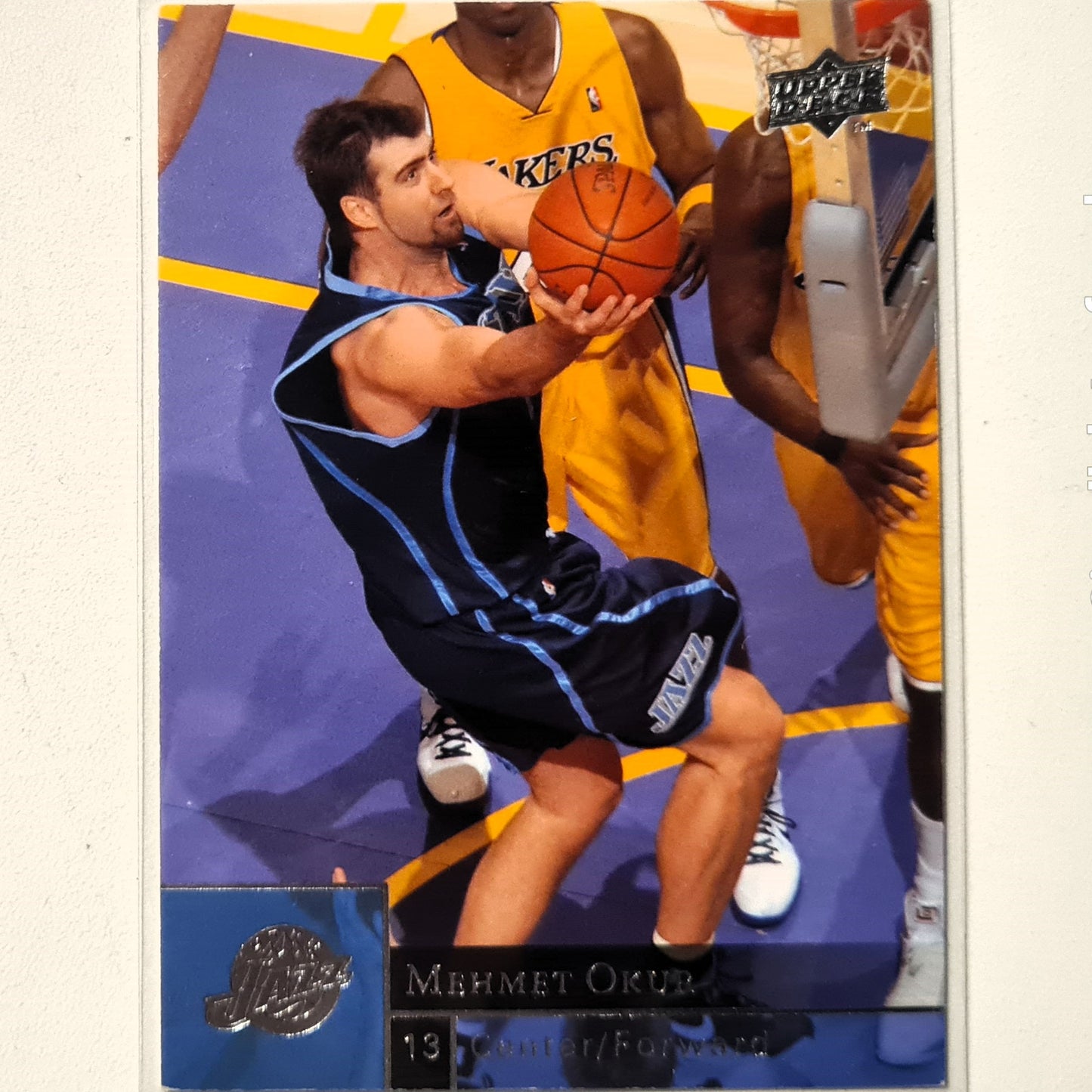Mehmet Okur 2009-10  Upper-Deck #191 NBA Basketball Utah Jazz very good sleeved