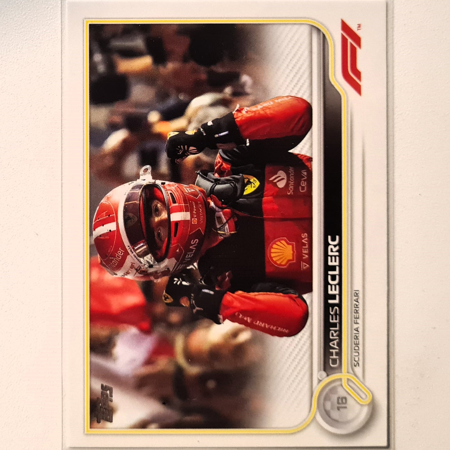 Charles Leclerc 2022 Topps F1 #27 F1 Formula one Scuderia Ferrari Excellent/mint sleeved