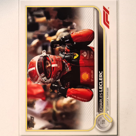 Charles Leclerc 2022 Topps F1 #27 F1 Formula one Scuderia Ferrari Excellent/mint sleeved