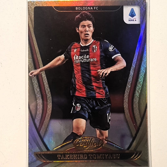 Takehiro Tomiyasu 2020-21 Panini chronicles Certified Serie A #9 Soccer Football Bologna FC Excellent/mint sleeved