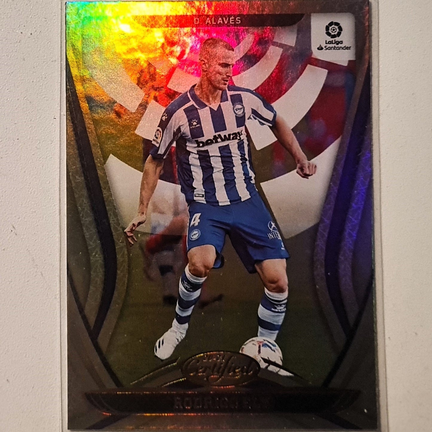 Rodrigo Ely 2020-21 Panini chronicles Certified La Liga #19 Soccer Football D Alaves Excellent/mint sleeved