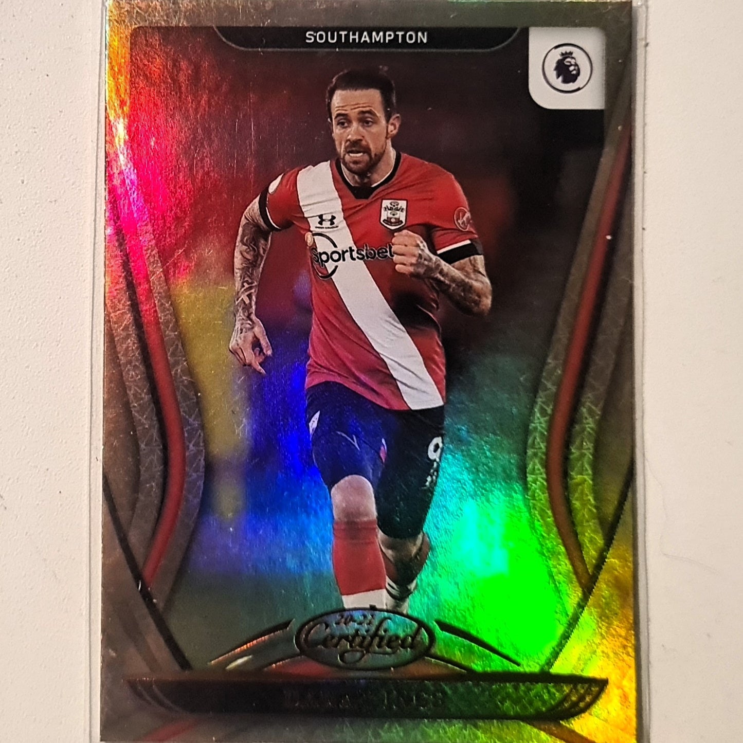 Danny Ings 2020-21 Panini chronicles Certified Premiership #23 Soccer Football Southampton Excellent/mint sleeved