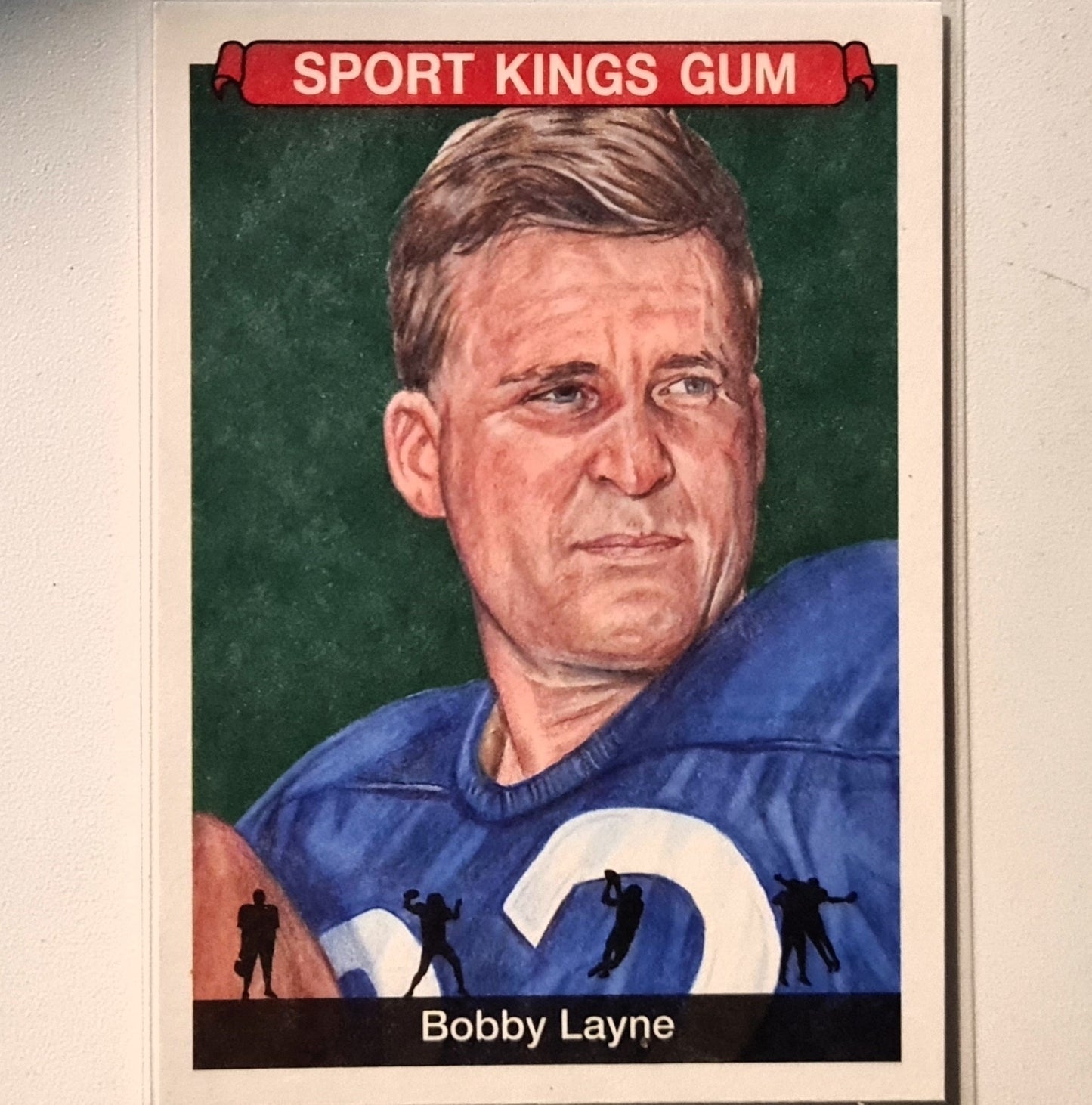 Bobby Layne 2018 Sportkings Sport Kings Gum #22 NFL American Football Chicago Bears Excellent/mint Sleeved