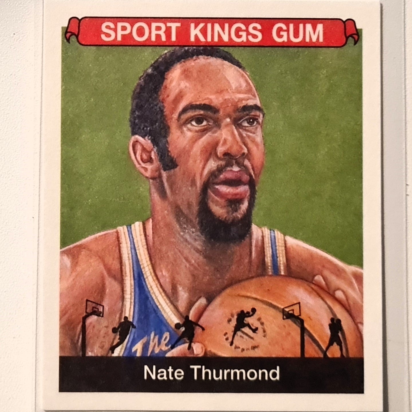 Nate Thurmond 2018 Sportkings Sport Kings Gum #43 NBA Basketball Golden State Warriors Excellent/mint Sleeved