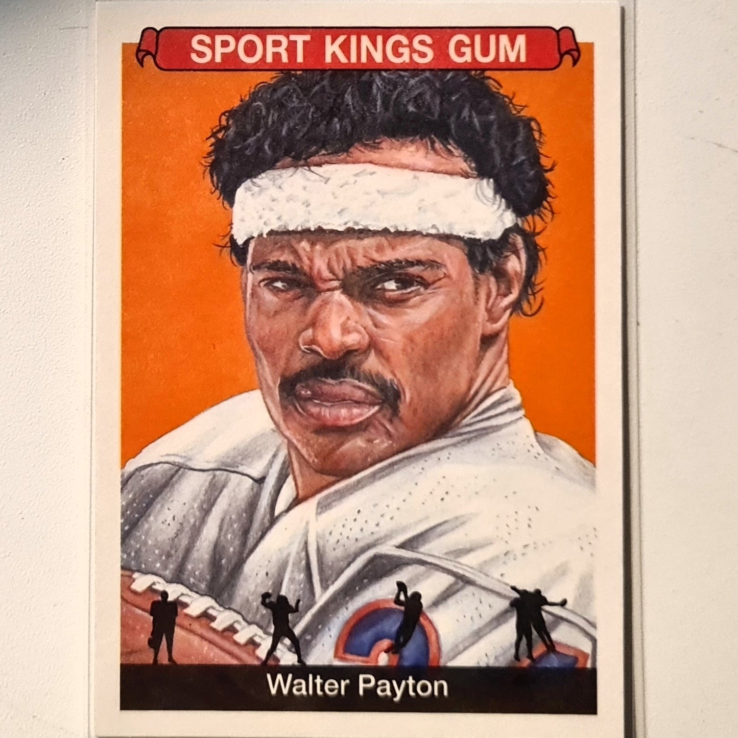 Walter Payton 2018 Sportkings Sport Kings Gum #34 NFL American Football Chicago Bears Excellent/mint Sleeved