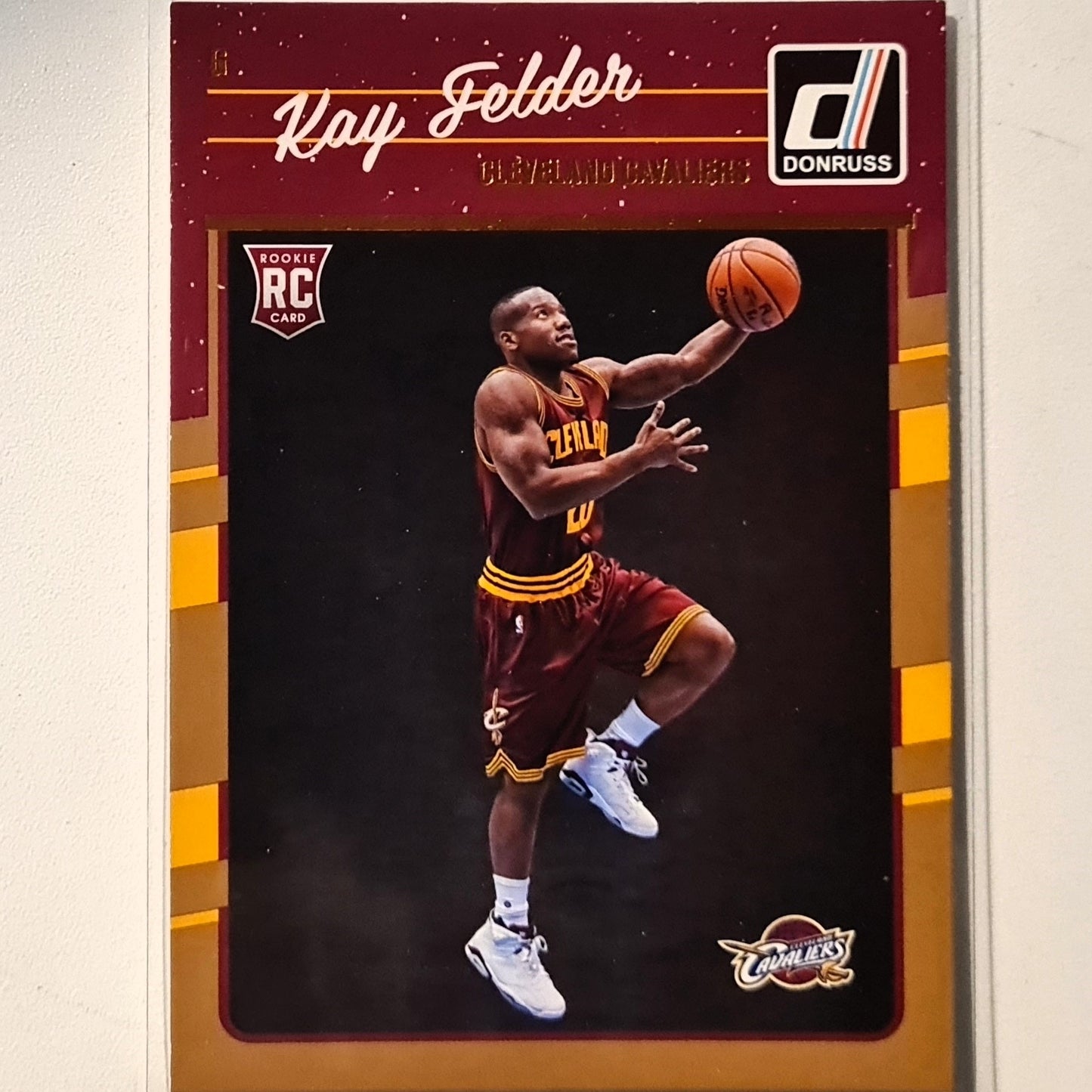 Kay Felder 2016-17 Panini Donruss Rookie RC #192 NBA Basketball Cleveland Cavaliers Excellent Sleeved