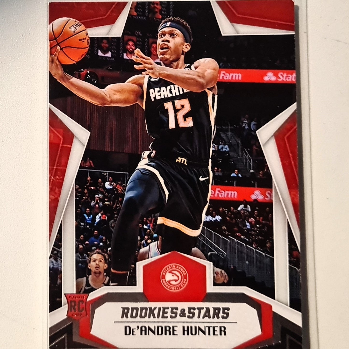 De'Andre Hunter 2019-20 Panini Chronicles Rookies & Stars Rookie RC  #698 NBA Basketball Atlanta Hawks Mint Sleeved