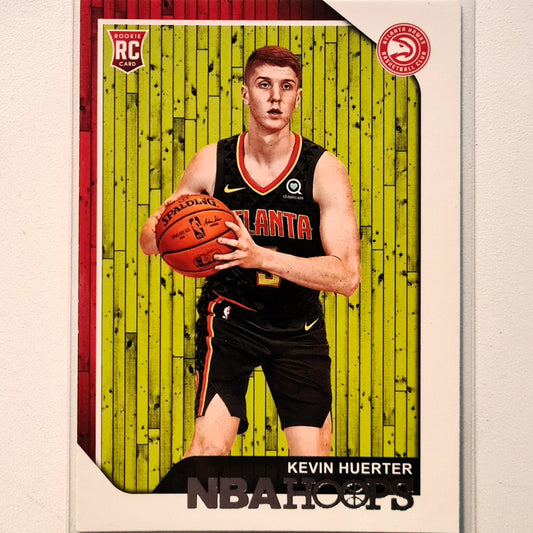 Kevin Huerter 2018-19 Panini NBA Hoops Rookie RC #266 NBA Basketball Atlanta Hawks Excellent Sleeved