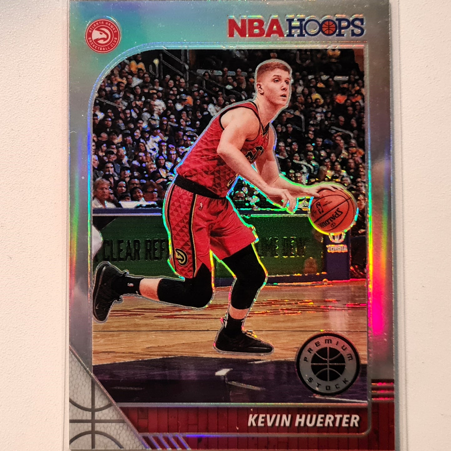 Kevin Huerter 2019-20 Panini NBA Hoops premium stock prizm refractor #3 NBA Basketball Atlanta Hawks Excellent Sleeved