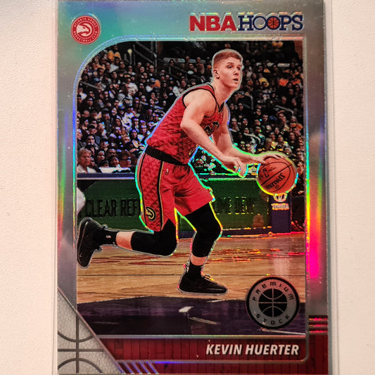 Kevin Huerter 2019-20 Panini NBA Hoops premium stock prizm refractor #3 NBA Basketball Atlanta Hawks Excellent Sleeved