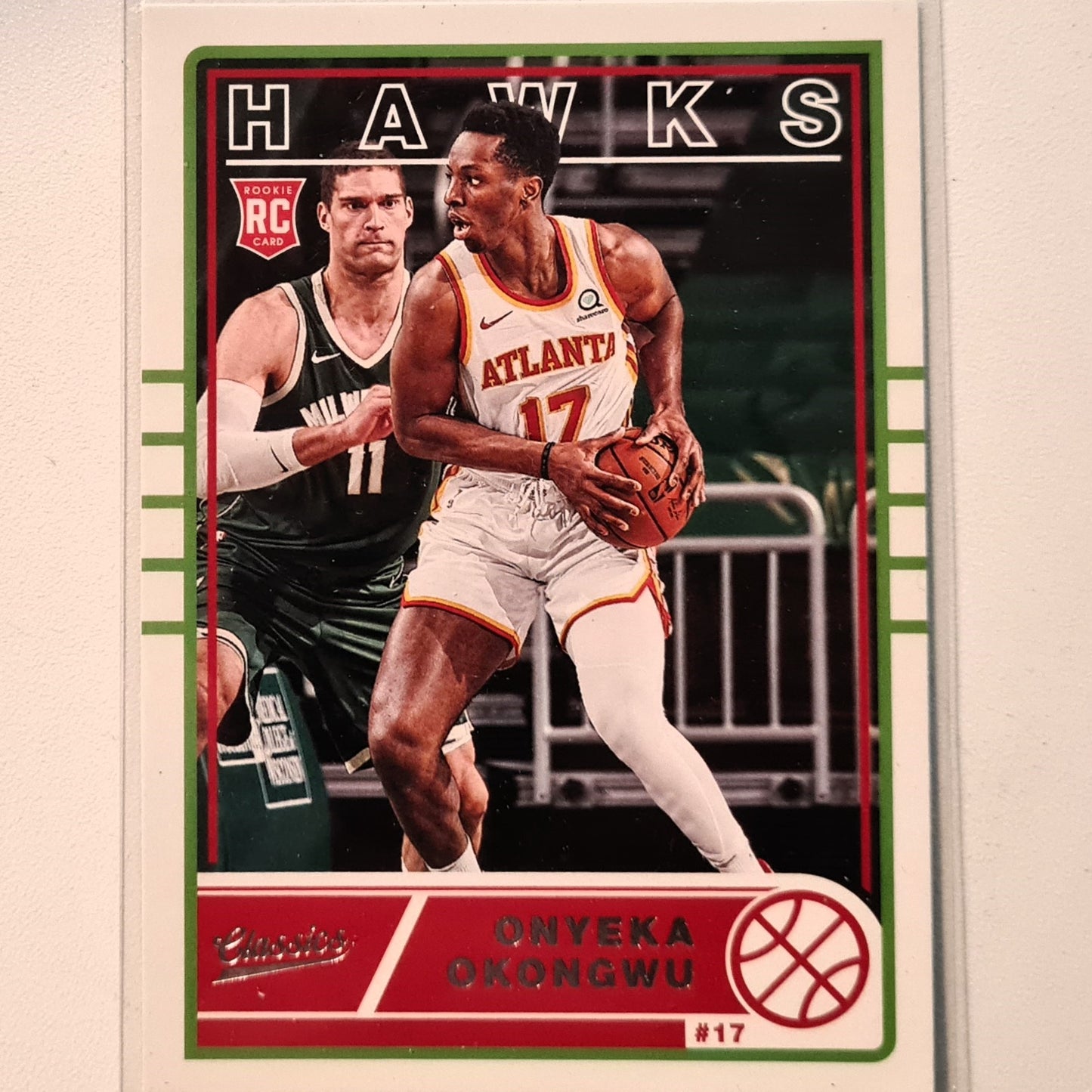 Onyeka Okongwu 2020-21 Panini Chronicles Classics Rookie RC #647 NBA Basketball Atlanta Hawks Excellent/Mint Sleeved
