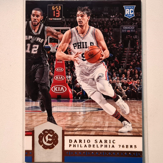 Dario Saric 2016-11 Panini Excalibur #135 NBA Basketball Philadelphia 76ers very good sleeved