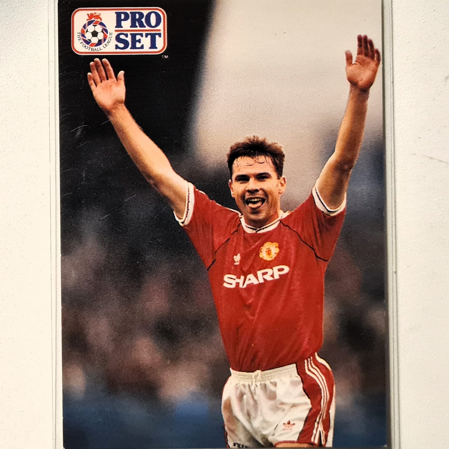 Paul Parker 1991-92 Pro Set Football League Soccer #62 Football Manchester United good/very good Sleeved