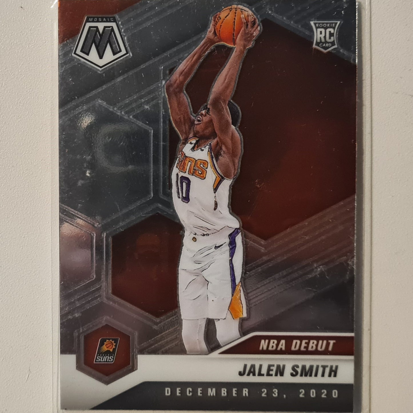 Jalen Smith 2020-21 Panini Mosaic NBA Debut Rookie RC #191 NBA Basketball Phoenix Suns Excellent/mint Sleeved