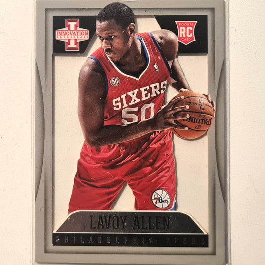 Lavoy Allen 2012-13 Panini Innovation Rookie RC 144/349 #163 NBA Basketball Philadelphia 76 ers Excellent Sleeved