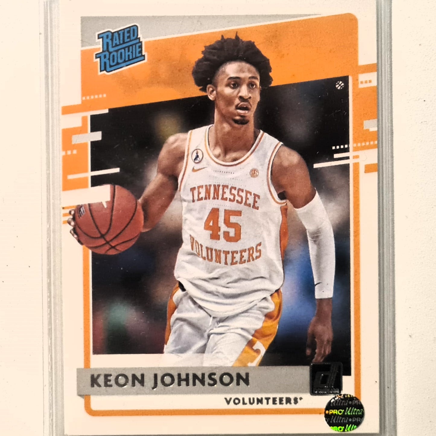 Keon Johnson 2021 Panini Chronicles Donruss draft picks Rated Rookie RC #31 NBA Basketball Portland Trail Blazers/volunteers Excellent/mint Sleeved