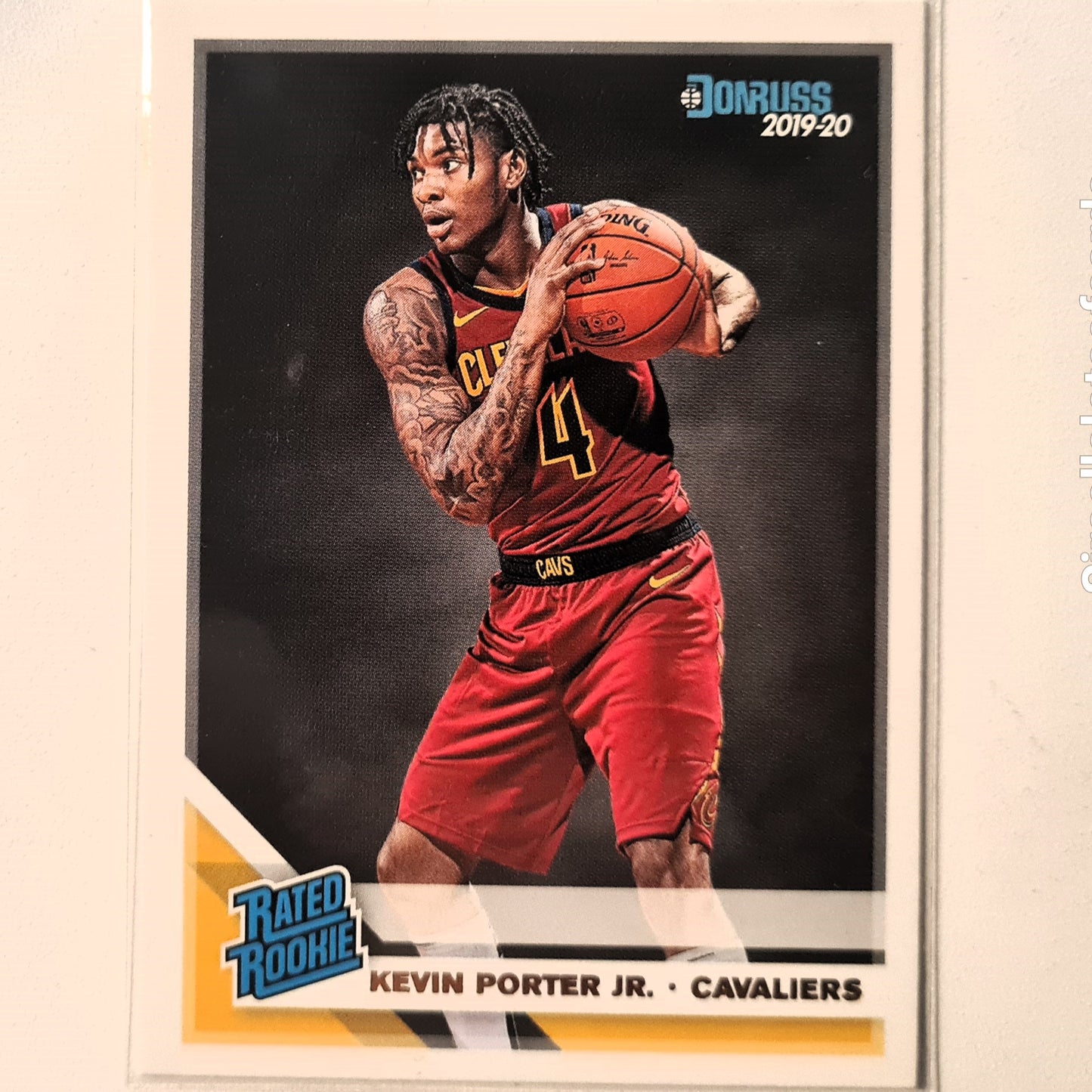 Kevin Porter Jr 2019-20 Donruss Rated Rookie #228 NBA Basketball Cleveland Cavaliers Excellent Sleeved