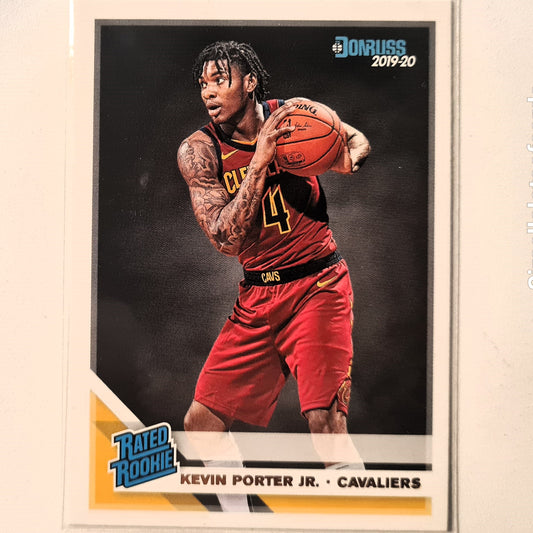 Kevin Porter Jr 2019-20 Donruss Rated Rookie #228 NBA Basketball Cleveland Cavaliers Excellent Sleeved