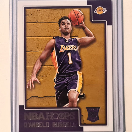 D'Angelo Russell 2015-16 Panini NBA Hoops Rookie RC #265 NBA Basketball LA Lakers Excellent Sleeved