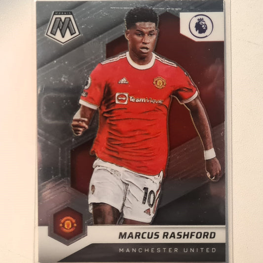 Marcus Rashford 2021-22 Panini Mosaic #147 Soccer Football Manchester United Excellent Sleeved