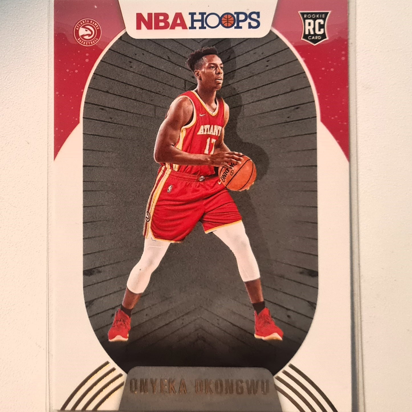 Onyeka Okongwu 2020-21 Panini NBA Hoops Rookie RC gold winter #225 NBA Basketball Atlanta Hawks Excellent/Mint Sleeved