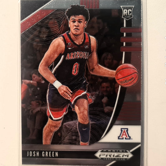 Josh Green 2020 Panini Prizm Draft picks #61 NBA Basketball Dallas Mavericks Arizona Excellent sleeved