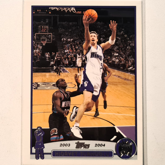 Hidayet Turhoglu 2003-04 Topps #134 NBA Basketball Sacramento Kings Excellent Sleeved