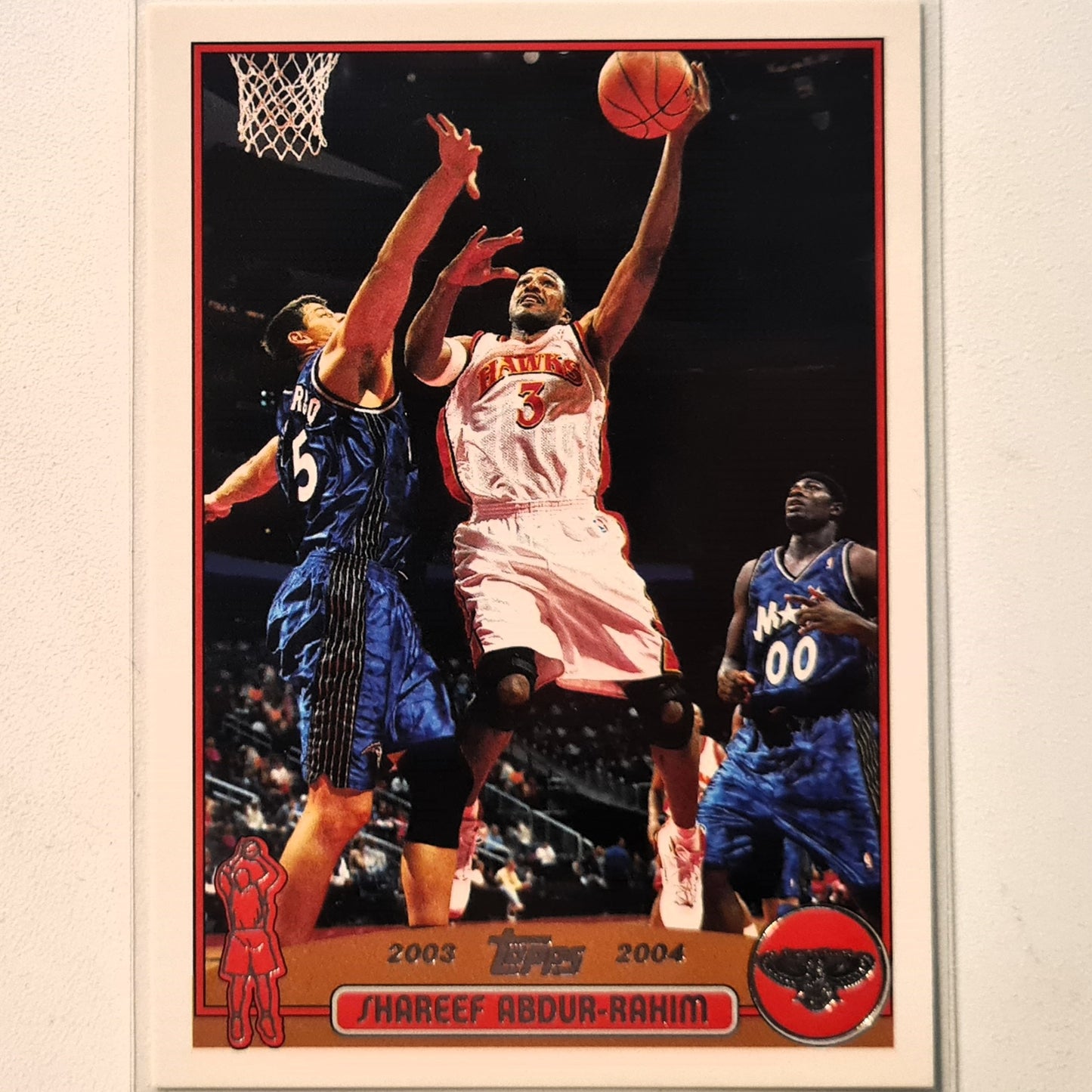 Shareff Abdur-Rahim 2003-04 Topps #82 NBA Basketball Atlanta Hawks Excellent Sleeved