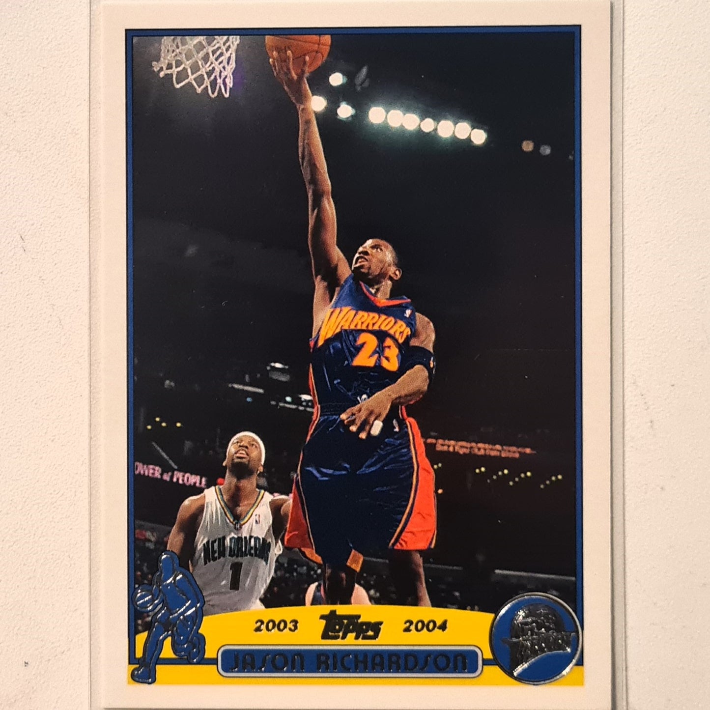 Jason Richardson 2003-04 Topps #23 NBA Basketball Golden State Warriors Excellent Sleeved