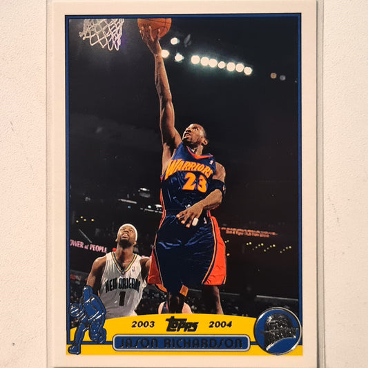 Jason Richardson 2003-04 Topps #23 NBA Basketball Golden State Warriors Excellent Sleeved