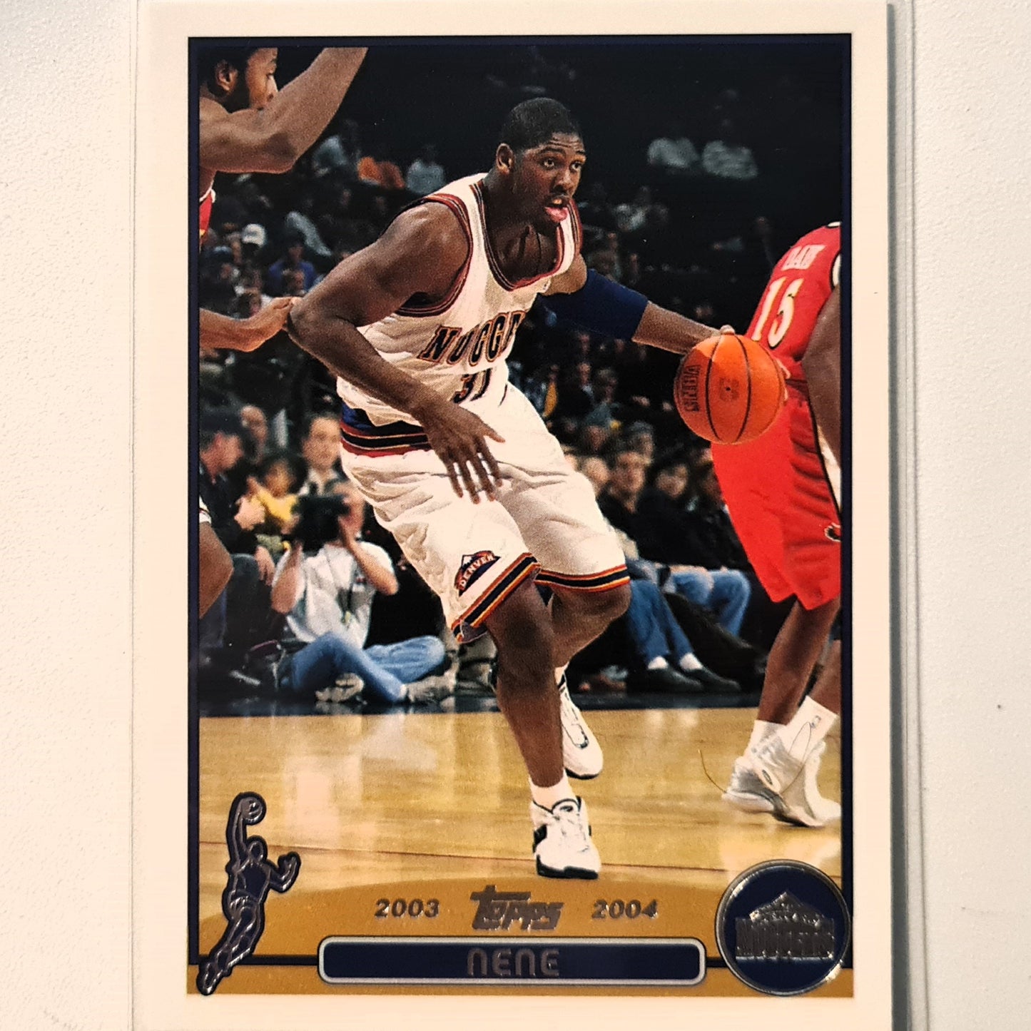 Nene 2003-04 Topps #145 NBA Basketball Denver Nuggets Excellent Sleeved
