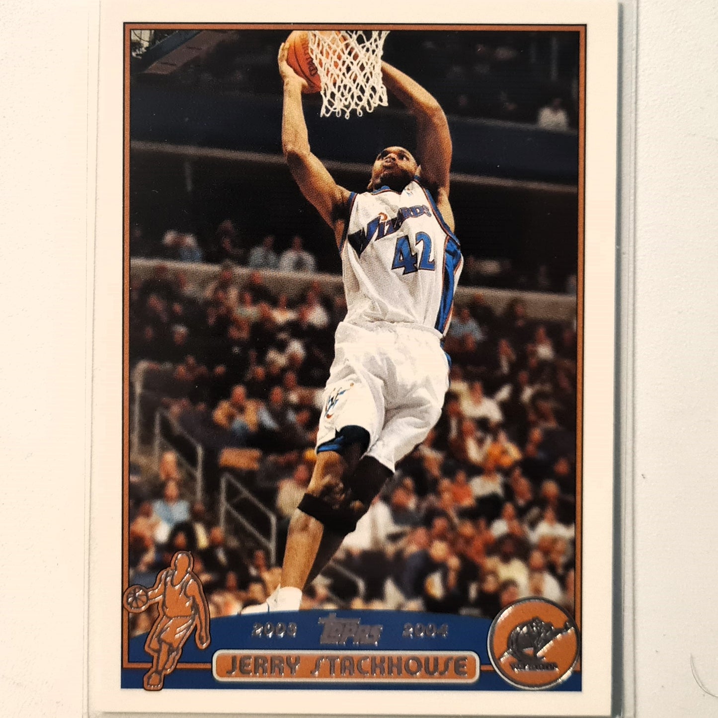 Jerry Stackhouse 2003-04 Topps #52 NBA Basketball Washington Wizards Excellent Sleeved