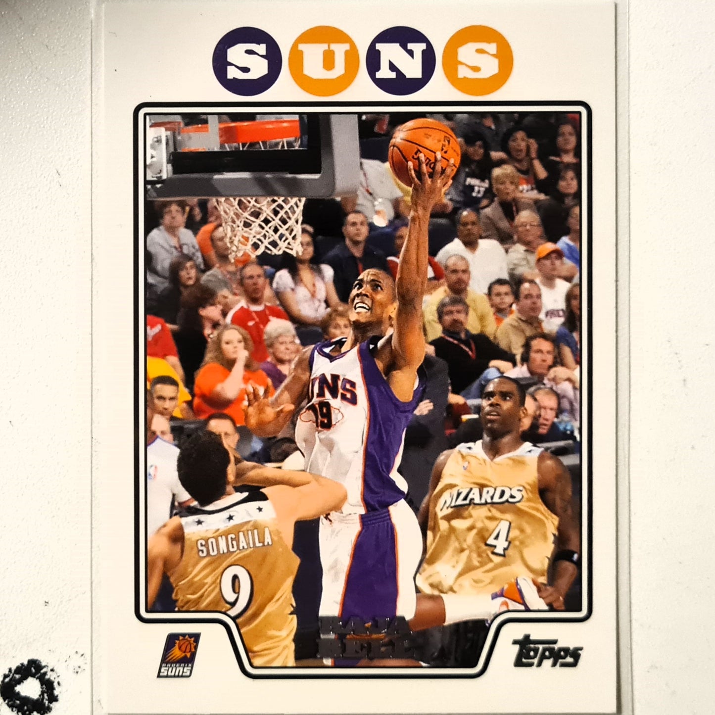 Raja Bell 2008 Topps #127 NBA Basketball Phoenix Suns Excellent Sleeved