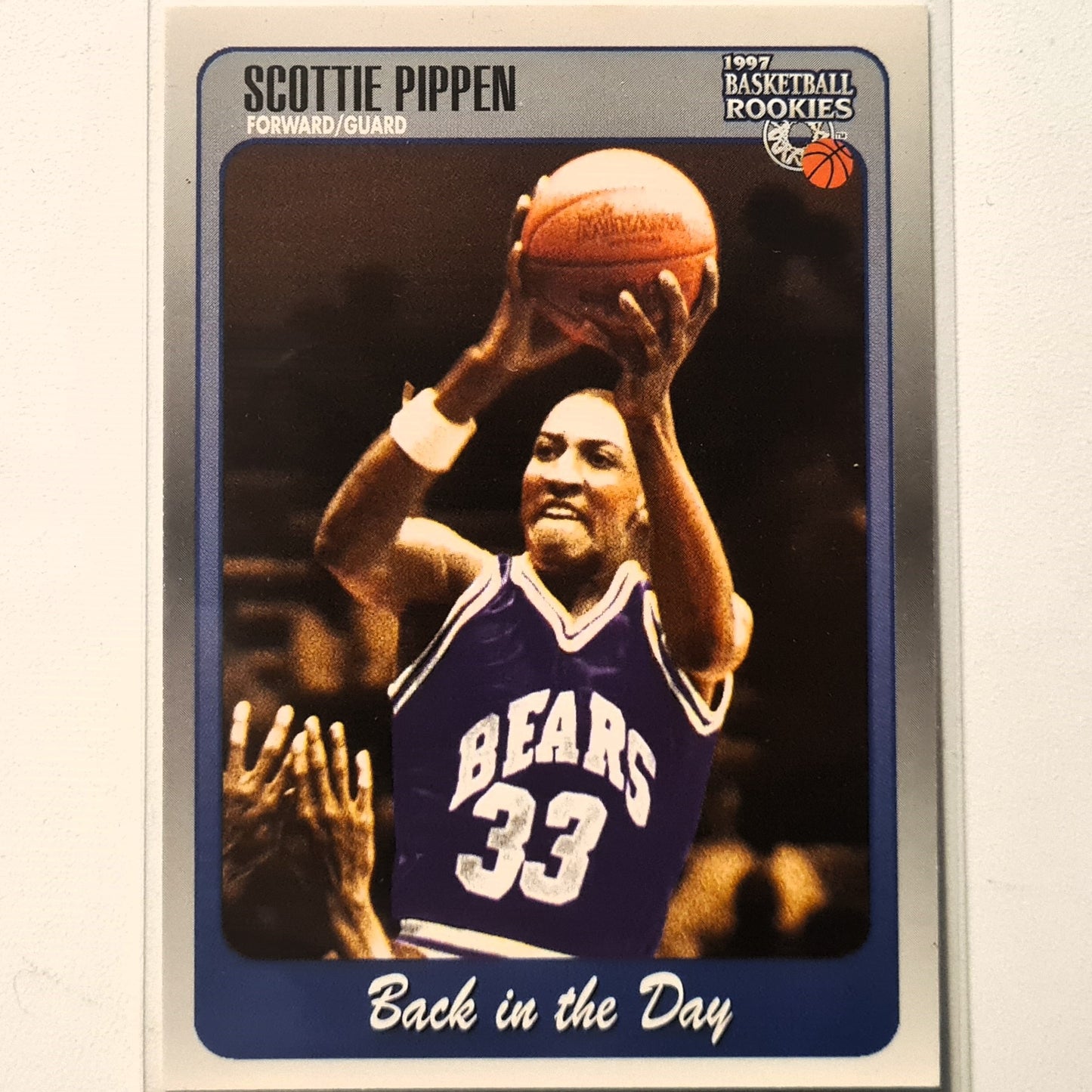 Scottie Pippen 19957 Score Board Basketball Rookies #93 NBA Basketball Chicago Bulls excellent Sleeved