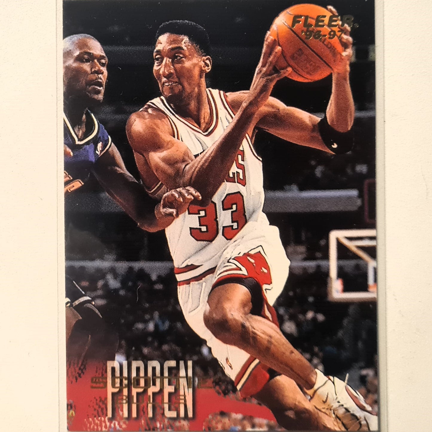Scottie Pippen 1996 Fleer 96-97 #15 NBA Basketball Chicago Bulls excellent Sleeved